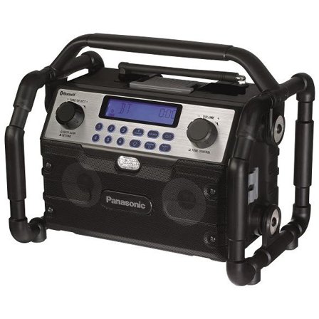 Panasonic EY37A2B32 Byggradio med Bluetooth, uten batteri og lader, Byggradio & høytallere
