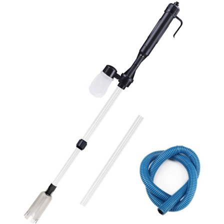 Elektrisk dammsugare akvarium grus renare dammsugare sifon grav