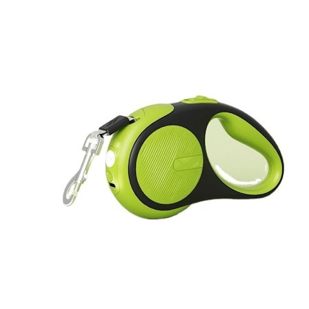 Utdragbart hundkoppel för små hundar, 3 meter trasselfritt flexikoppel med soppåse, upp till 15 kg