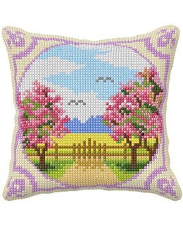 Stickpackung Kissen Frühlingsgefühle - Orchidea