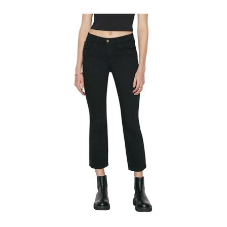 Frame, Straight Jeans Zwart, Dames, Maat:W25