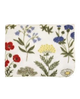 Fleecepläd Meadow 130x170 cm Multi - Redlunds