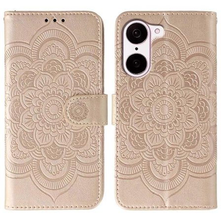 OnePlus Nord CE5 5G Ace 5 Racing 5G -puhelin kotelo PU-nahka Mandala-kuvioinen lompakko puhelimen suojakotelo