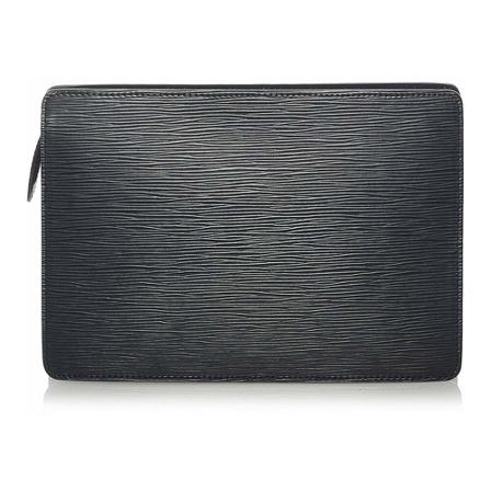 Louis Vuitton Vintage Pre-owned Clutches , Zwart , Dames , Maat: ONE Size Vintage Tassen