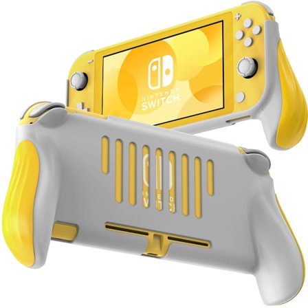 Grip for Nintendo Switch Lite, Ergonomisk Komfortabel Håndholdt Beskyttende Spillveske Bærbar