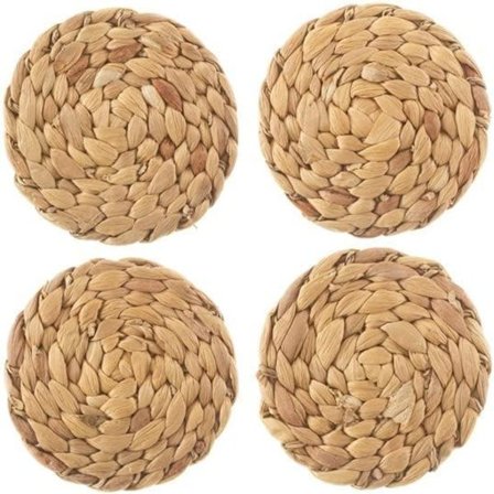 Sæt med 4 vandhyacint-underlag