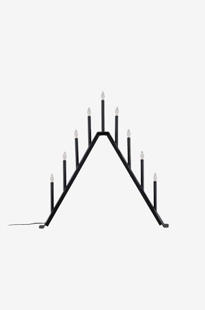 Venture Home - Sähkökynttelikkö Åre - Musta - Sähkökyntteliköt - - Homeroom