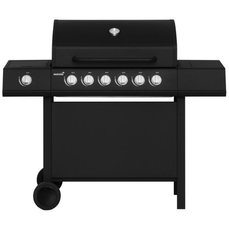 Mustang Kingsville 6+1 gasgrill - Sort | KitchenOne