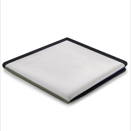 Elegio | Pochette de costume double face en soie bleue à 4 tons et à pois pour hommes - Pochettes de costume à motifs