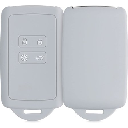 Bilnyckeltillbehör kompatibelt med Renault Smart Key 4-knapps (Key