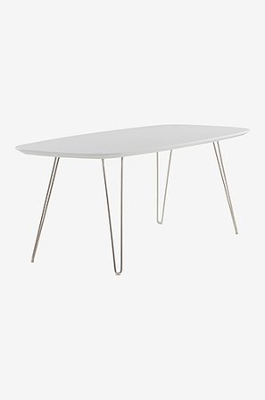 Jotex - Esstisch 90 x 200 Cm Mattweiß - BLEVIO - Kaufe Esstische bei Jotex