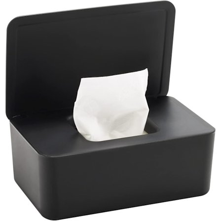 Våtservietter Dispenserboks, Toalettservietter Dispenserboks, Støvtett Oppbevaringsboks for Papir, Baby Våtservietter Dispenserholder