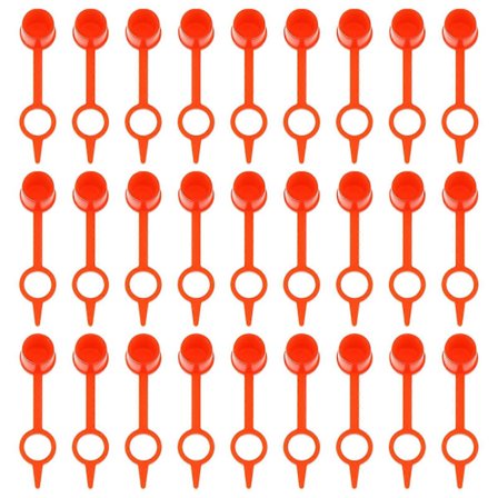 300 stk. smørenipler hætter støvhætter tilbehør til smørenipler maskine