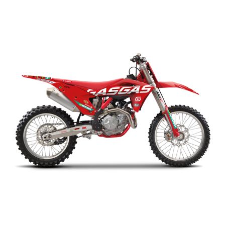 Stickerset + Zadel Blackbird Replica - Gas Gas EC 300 2021-2023