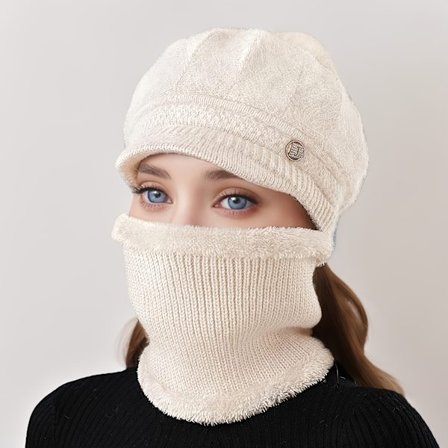 1 st Basker, Vinter -Fodrad Tjock Varm Äldre Hatt, Tjockt Öronskydd Ankunge Äldre Hatt för Träning, Resor, Vandring, [DB]