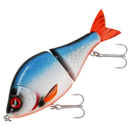 Mikado MFT Swimbait 10cm, 41g Slow Sinking - Blue Roach