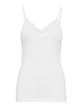 Vminge Lace Singlet Jrs Noos White Vero Moda