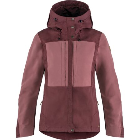 Fjällräven Women's Keb Jacket in Port/Mesa Purple | Size: XS, G-1000
