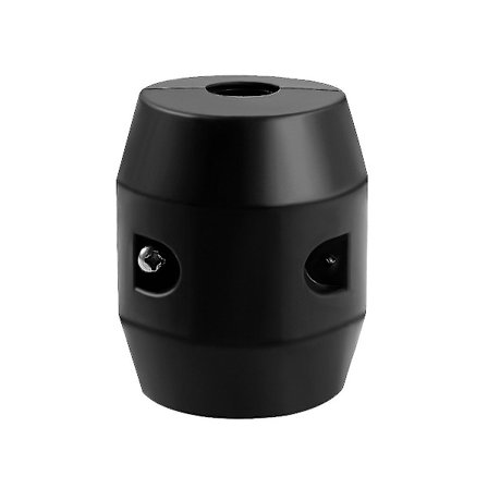 Hanevægt til håndvask i badeværelset, reservedele til vandhane, slangevægt, berøringsfri køkkenhane(7.00X7.00X7.00CM,sort)