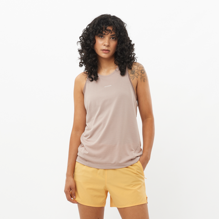 Salomon - T-skjorter Klær Shkout Core Tank W - Etherea