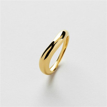 Wavy Plain Ring