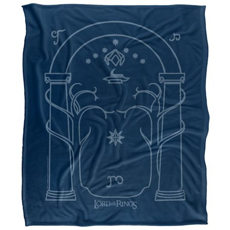 Lord Of The Rings Mellon Filt En Storlek Flerfärgad