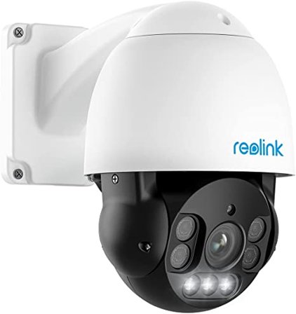 Reolink RLC-823A (P840) 8MP overvåkningskamera PoE med pan/tilt/zoom - perfekt som fjøskamera - strøm og data via nettverkskabel