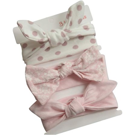 Baby Pige Cotton Bløde Pandebånd Bueslynge Wraps Pandebånd Ela,ZQKLA