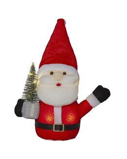 Deko-figur Joylight Nisse Rød