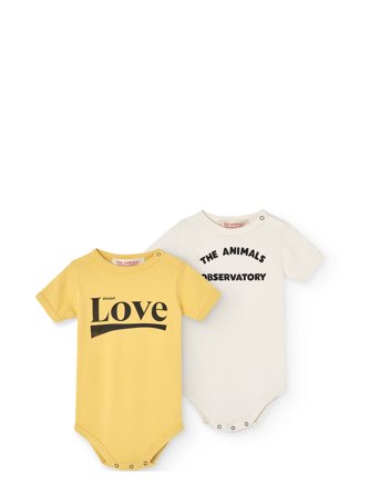 THE ANIMALS OBSERVATORY | Pack Chimpanzee Baby Body Yellow | 24 M