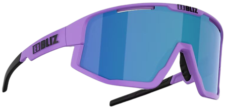 Bliz Fusion Small Matt Purple with Brown/Blue Multi