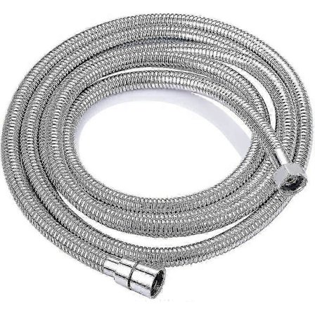 Chrome 2,5 m Suihku- ja suihkusysteemit suihkuletku Ruostumattomasta teräksestä valmistettu suihkuletku