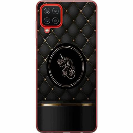 Samsung Galaxy A12 Genomskinligt Skal Luxury Unicorn