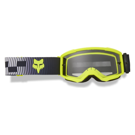 FOX Main Collect Youth MX Goggles Grey/Yellow