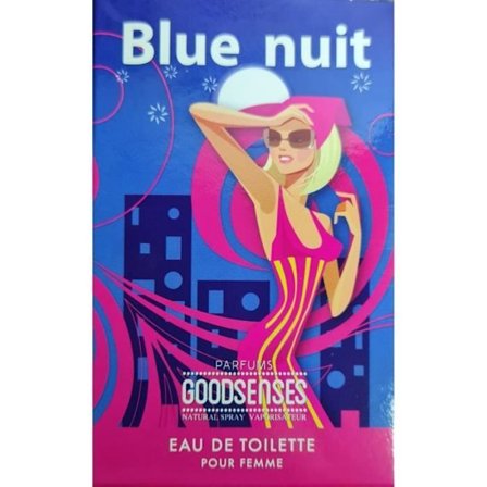 Eau de Toilette - GOODSENSES - Blue Nuit - Naturalspray - Parfym för kvinnor - 100ml
