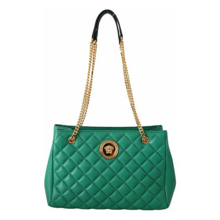 Versace, Shoulder Bags Zielony, Kobieta, Rozmiar: ONE Size