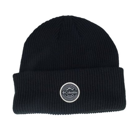 Columbia - Svart cuff Beanie - Provisions Beanie Black C Sports Cuff @ Hatstore