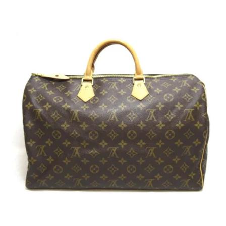 Louis Vuitton Vintage, Pre-owned Coated canvas handbags Bruin, Dames, Maat:ONE Size