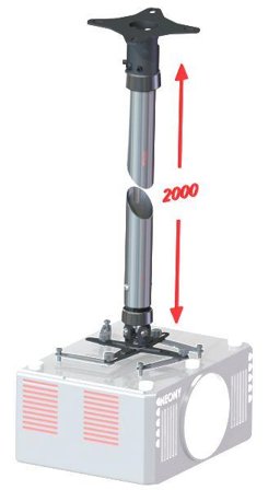 UNICOL KPR120CB Complete ceilingmount