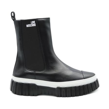 Love Moschino Laarzen , Zwart , Dames , Maat: 38 EU
