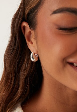 Pilgrim Intent Earrings Silver-plated Asusteet
