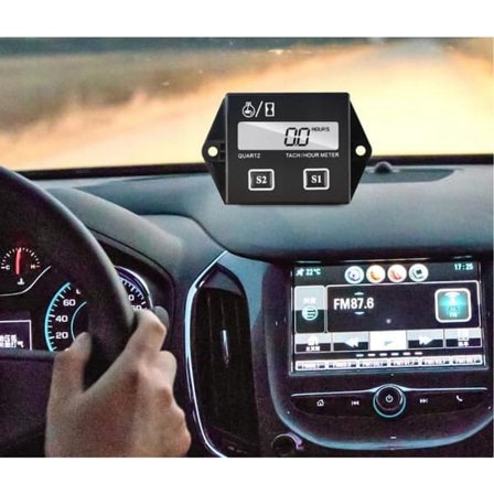 Kierroslukumittari / Kierroslukumittari autoon - Tuntimittari—pa