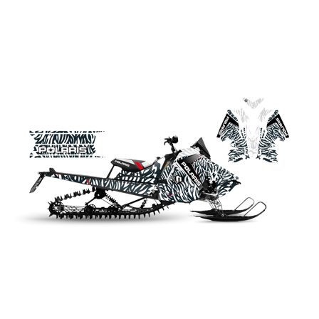 Dekalkit SweTown Zebraz - Polaris Axys 850 Pro RMK 163 2020-2021