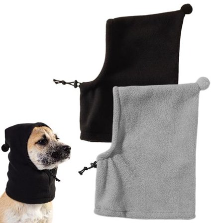 2 kpl Talvi Koiran Hattu Tuulenpitävä Koiran Snood Kaulan ja Korvien Lämmittäjä Koiran Korvasuojat Koiran Korvien Lämmittimet Huivi Ulkoilulenkeille L