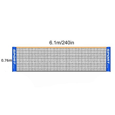 Bærbar sammenfoldelig standard professionel badmintonnet indendørs ude