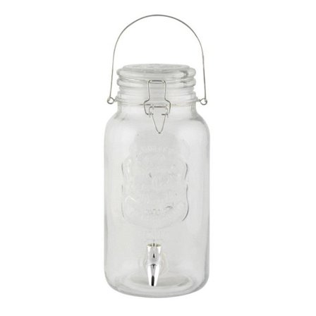 Dryckesdispenser i glas 31 cm