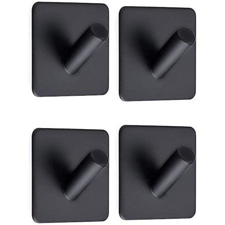 Selvklebende håndklekrok uten boring Bad og kjøkken rustfritt stål