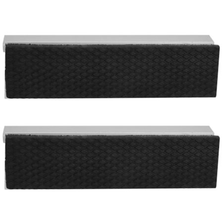 4 tommer Skruestikbakker Universelle Bløde Skruestikbakker Pads Beskyttere, Multifunktionel Beskytter til Enhver Metalskruestik, 2