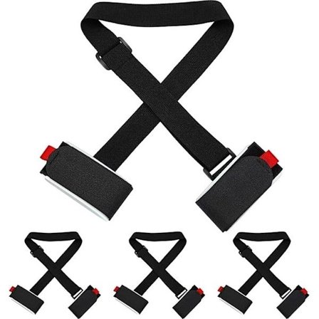 4-pak Skibånd / Ski Holder – Bærerem til ski