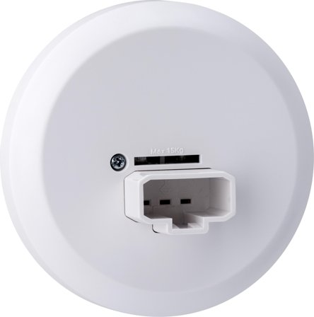 Gelia Connect 2 Home Lampeuttak DCL, utenpåliggende, for tak, med krok, Strømbrytere & vegguttak